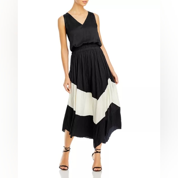 10. NWT RAMY BROOK SHINY GIA DRESS - Picture 1 of 6